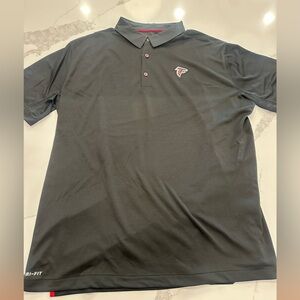 Nike Atlanta Falcons Black Polo Shirt